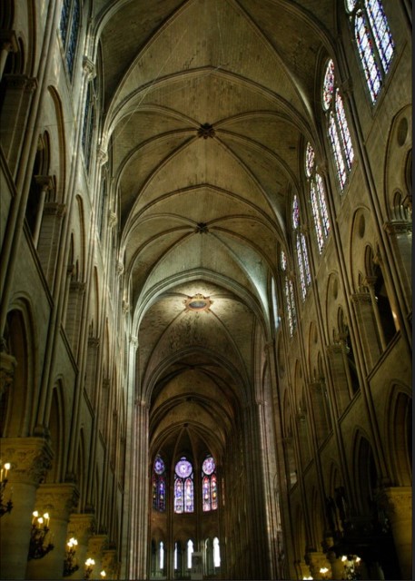 Pariz - Notre Dame znotraj