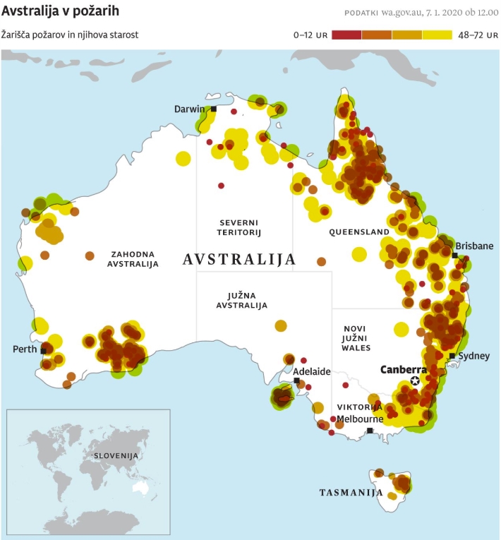 Požari v Avstraliji